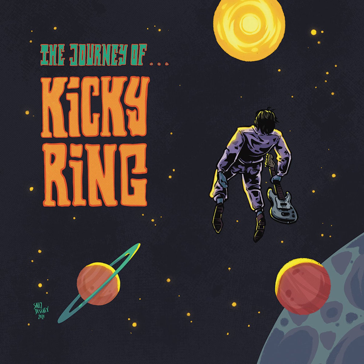 Kicky Ring – Journey Of [LP] vinyl record cover