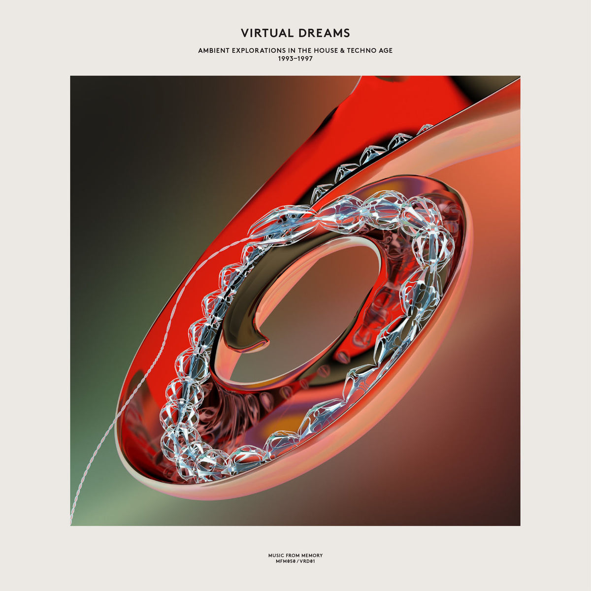 Various Artists – Virtual Dreams: Ambient Explorations In The House vinyl record cover