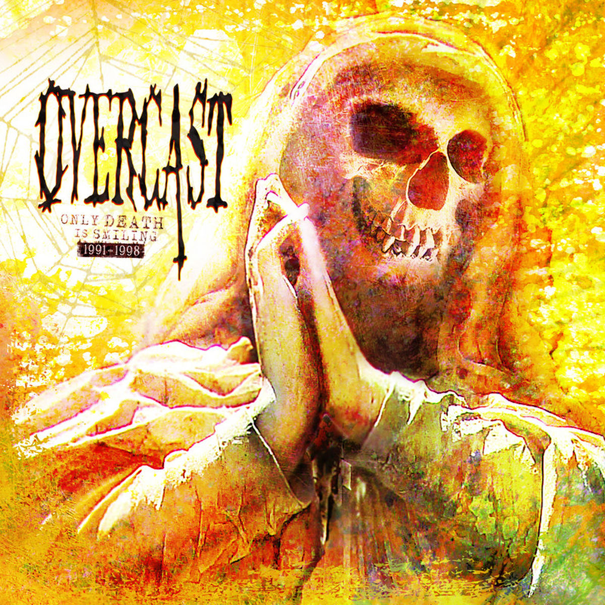 Overcast – Only Death Is Smiling vinyl record cover