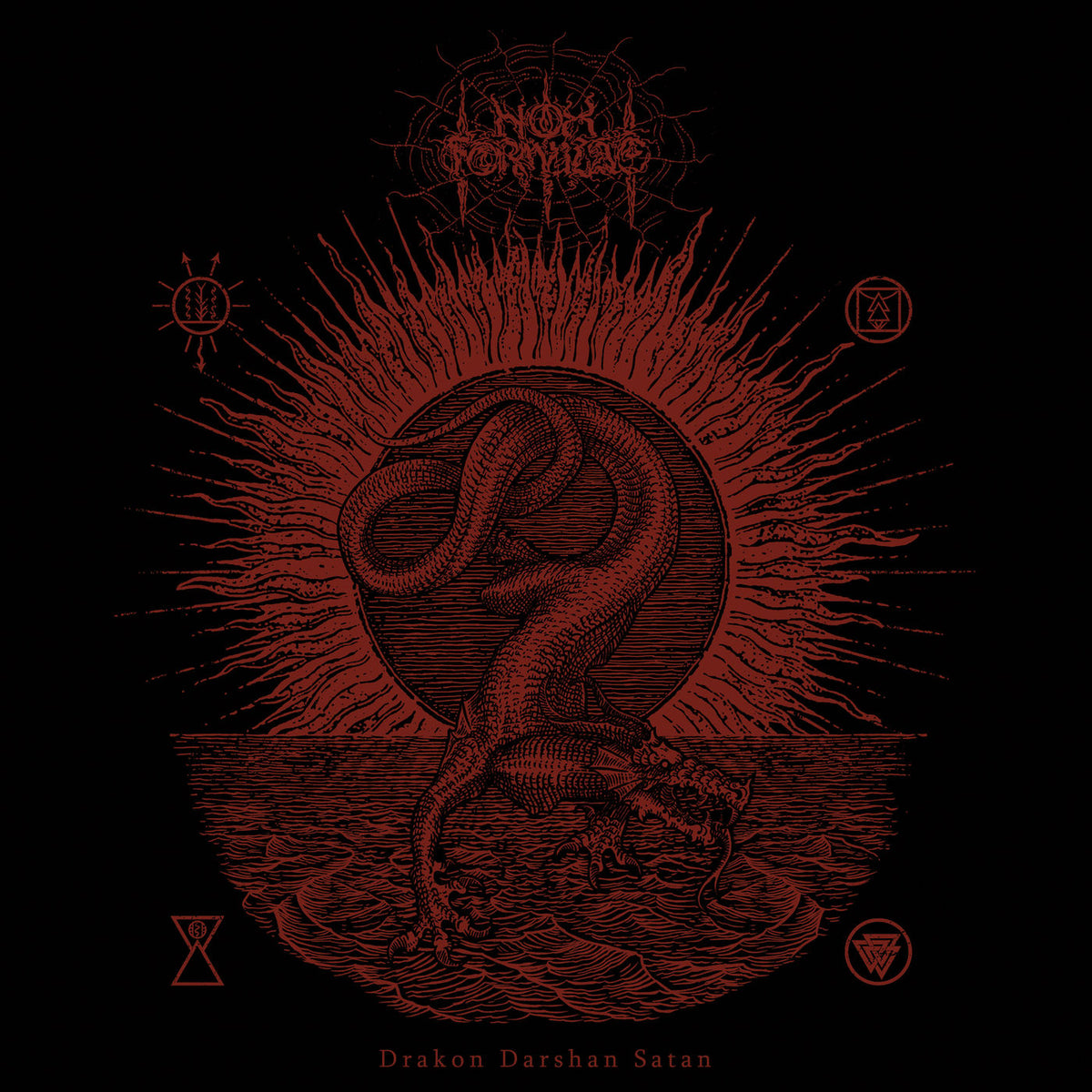 Nox Formulae – Drakon Darshan Satan vinyl cover