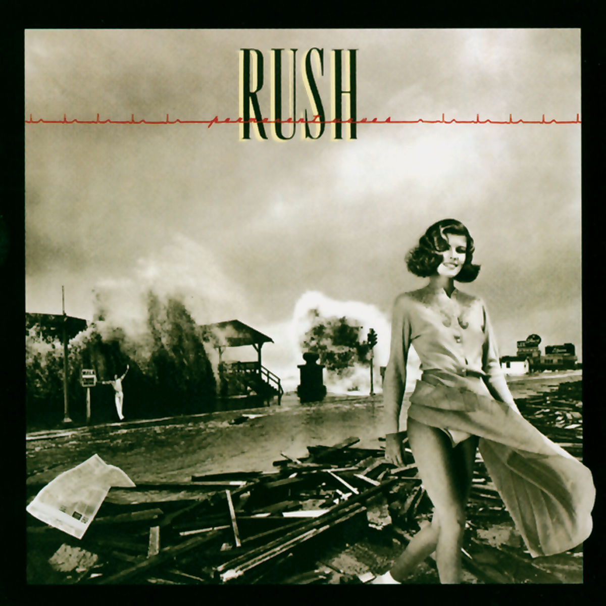 RUSH – Permanent Waves vinyl record cover