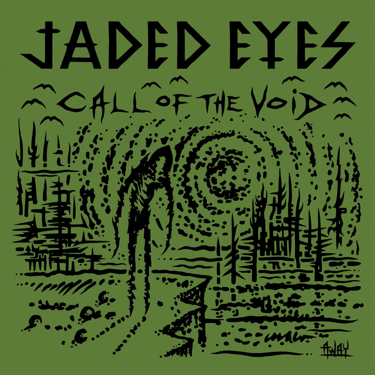 Jaded Eyes – Call of the Void vinyl record cover