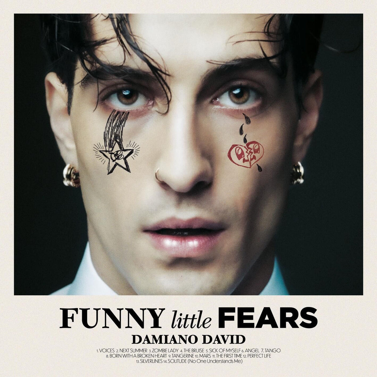 Damiano David – Funny Little Fears vinyl record cover