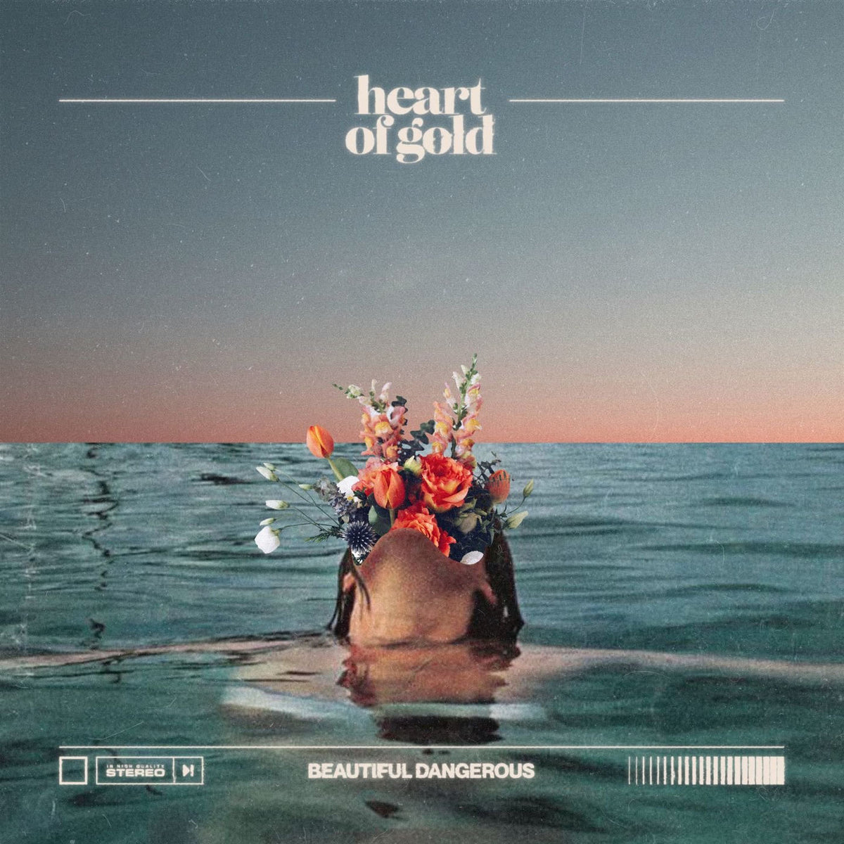 Heart of Gold – Beautiful Dangerous vinyl record cover