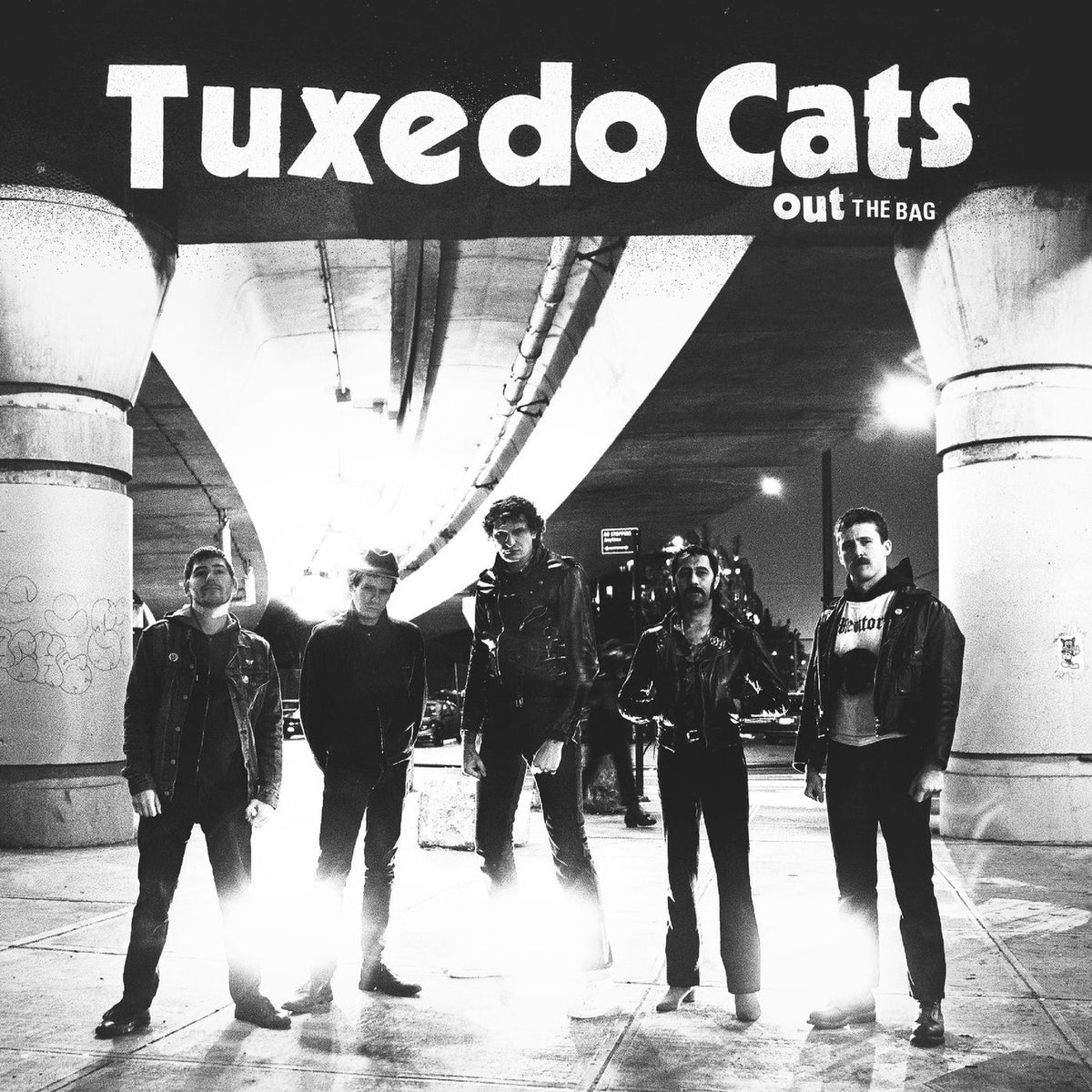 Tuxedo Cats – Out the Bag EP vinyl cover