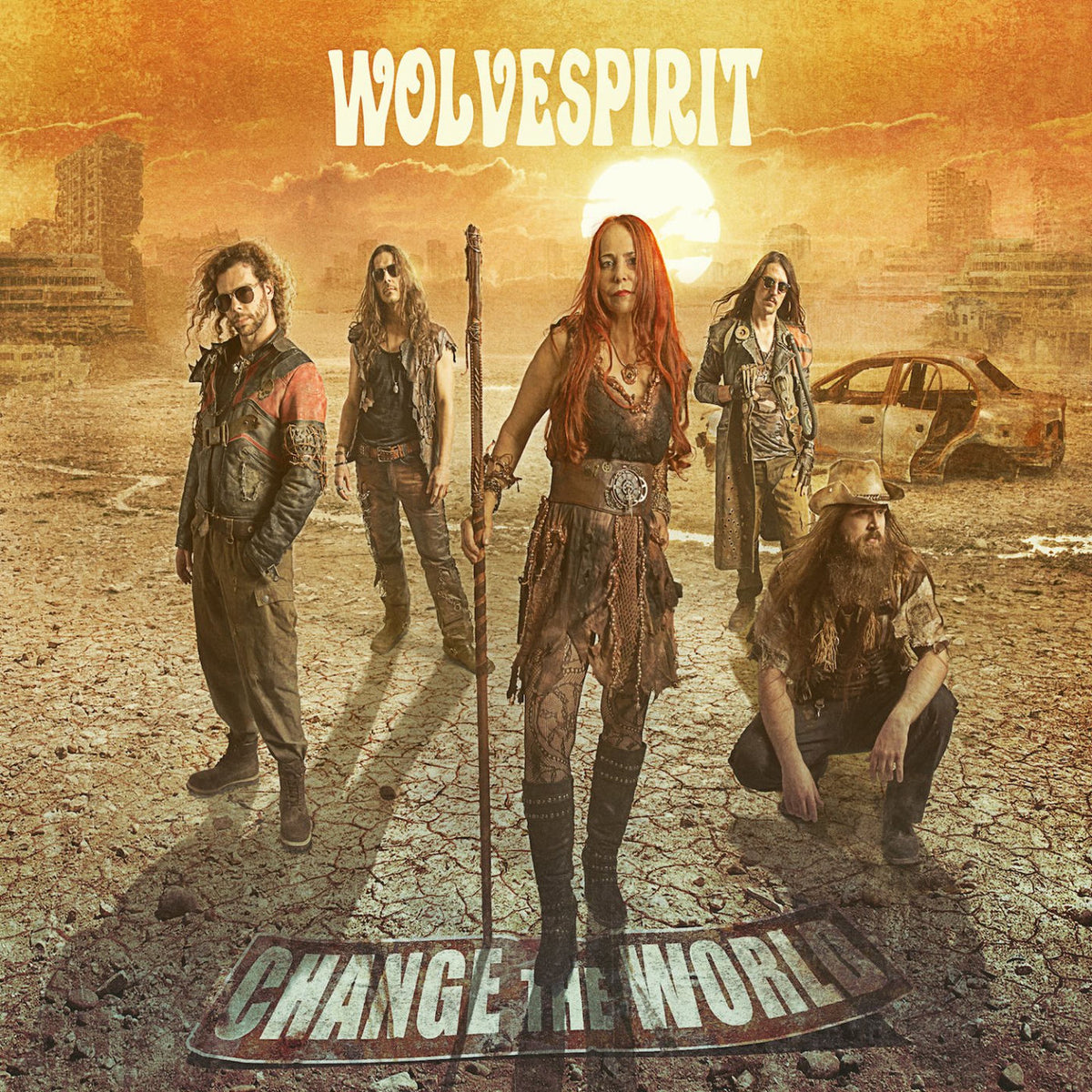 Wolvespirit – Change the World vinyl record cover