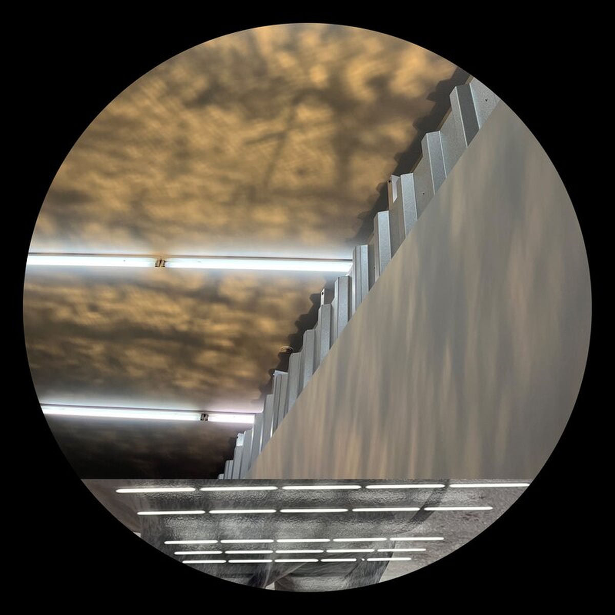 Loz Goddard – Upside Down Melted Chair vinyl cover