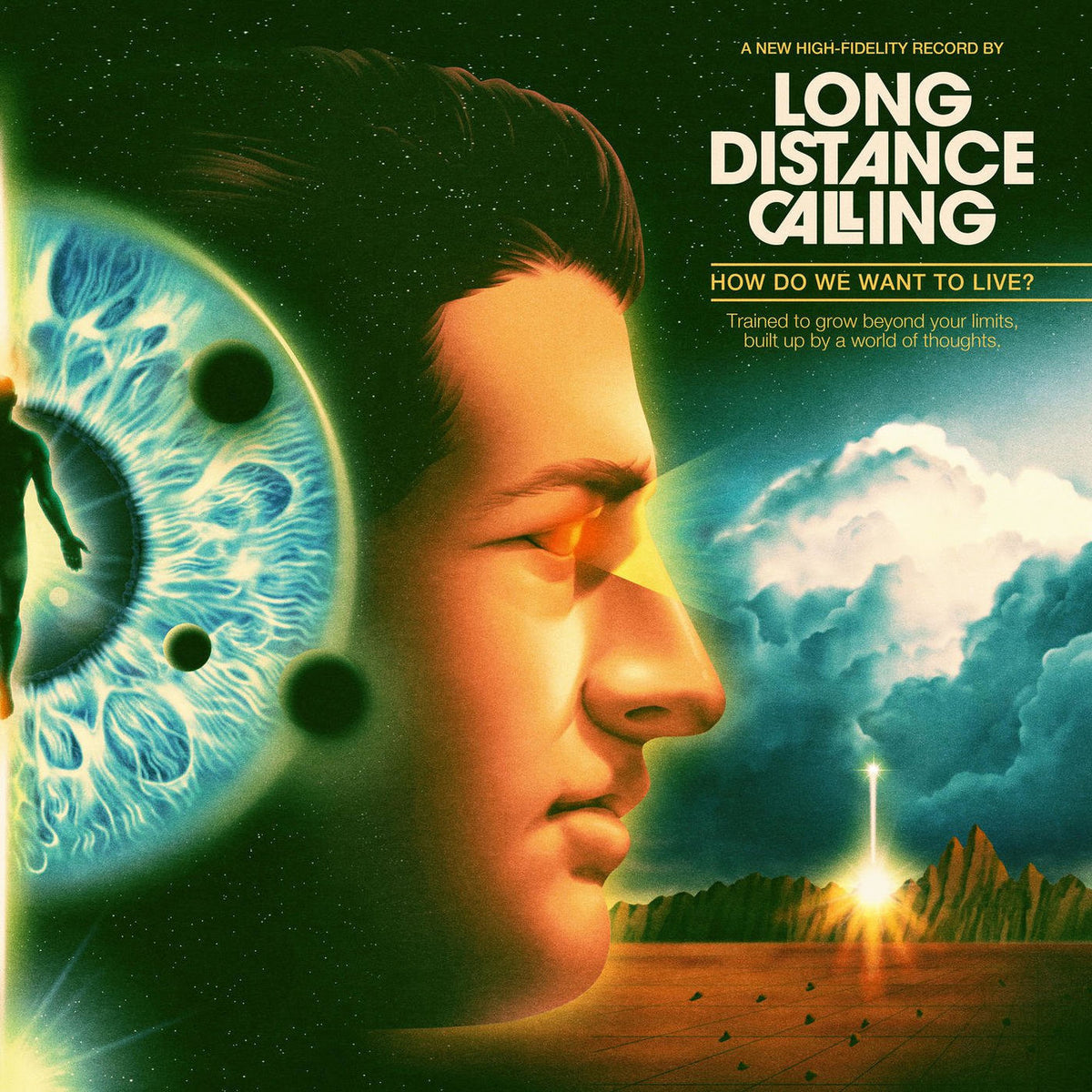 Long Distance Calling – How Do We Want To Live? vinyl record cover