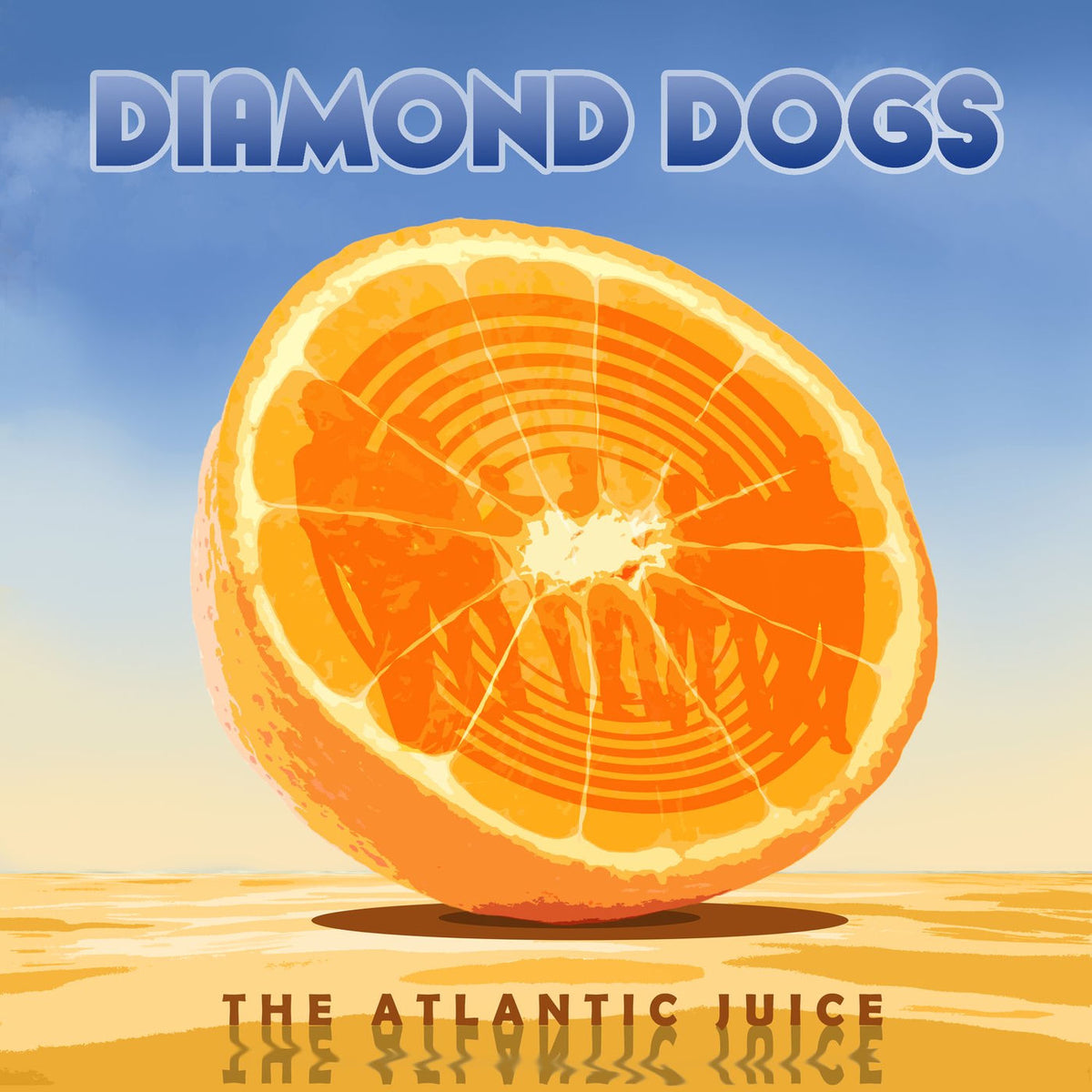 Diamond Dogs – Atlantic Juice vinyl record cover