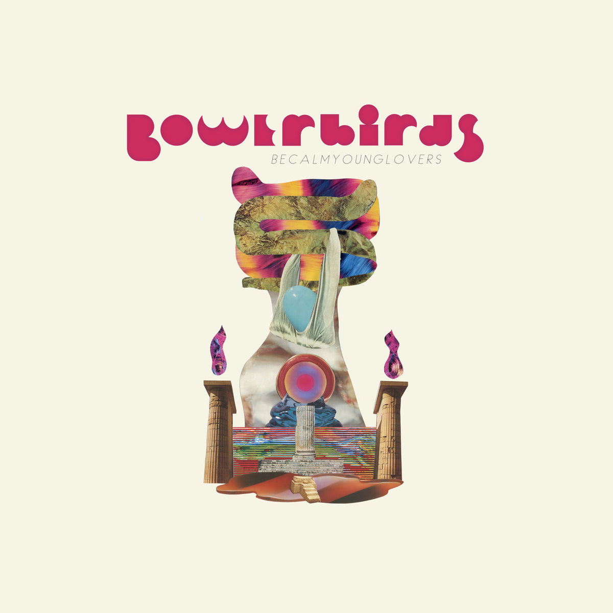 Bowerbirds – Becalmyounglovers (TEAL COLOURED VINYL) vinyl record cover