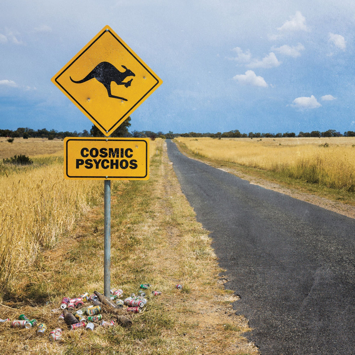 Cosmic Psychos – Cum The Raw Prawn vinyl cover