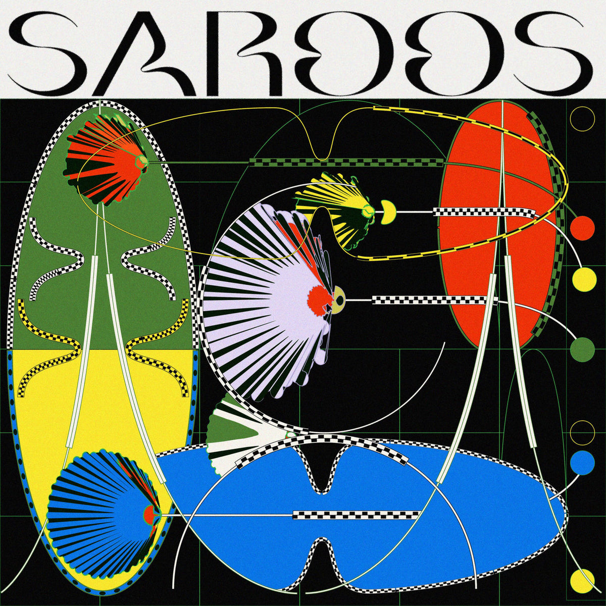 Saroos – Turtle Roll [LP] (DOWNLOAD, LIMITED TO 300) vinyl record cover