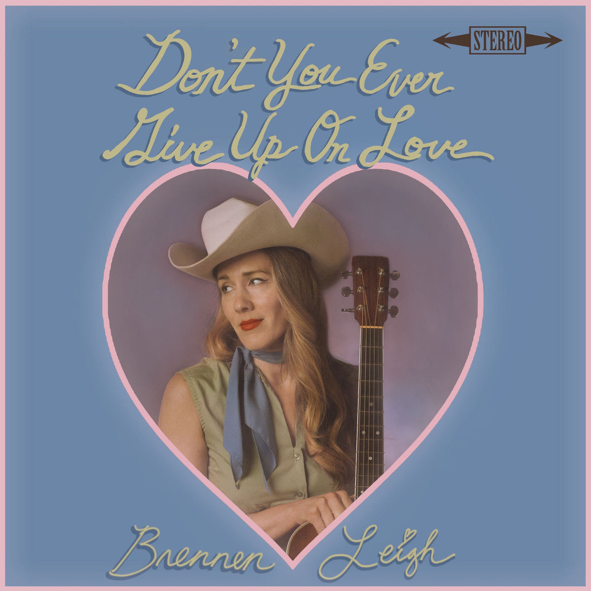 Brennen Leigh – Don't You Ever Give Up On Love vinyl record cover