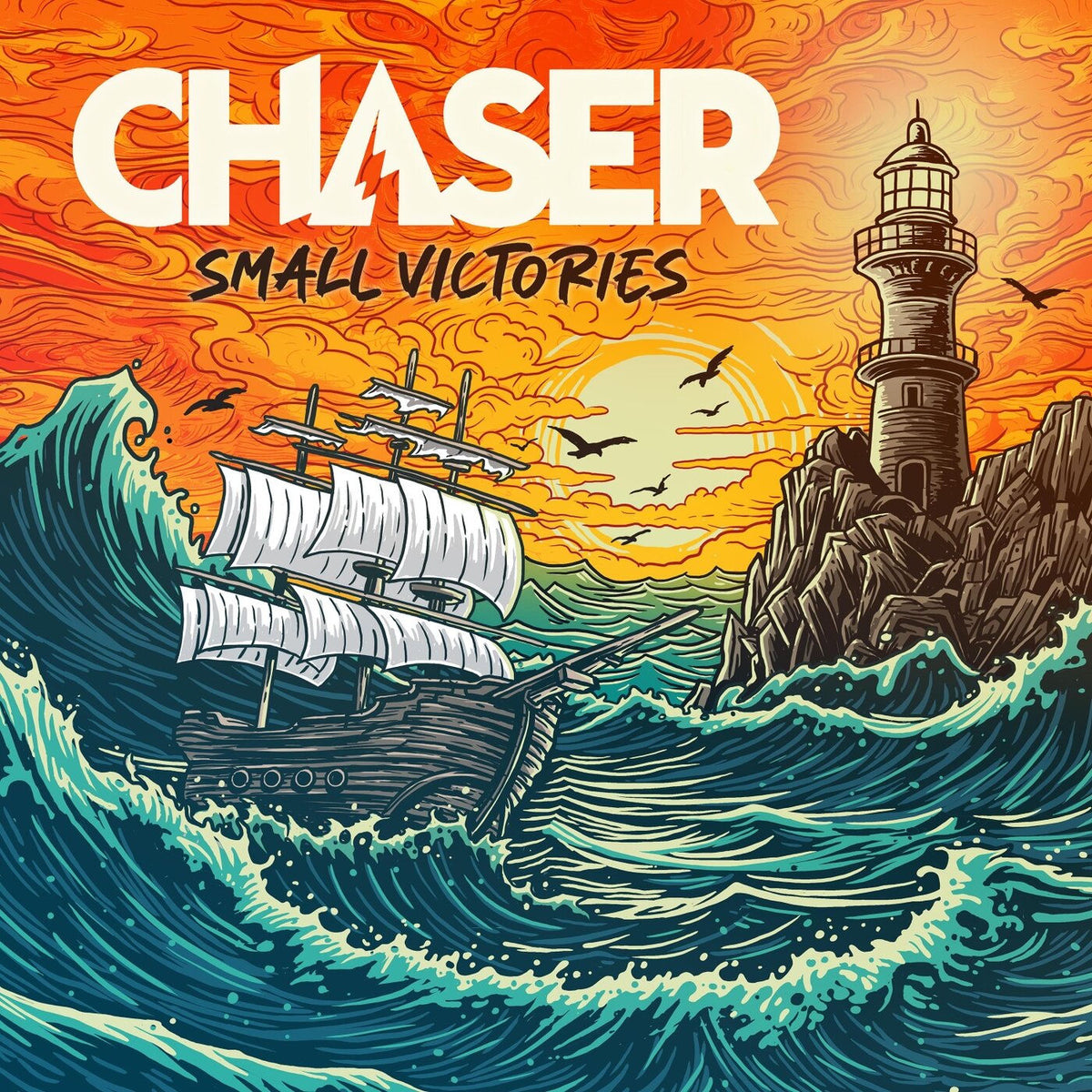 Chaser – Small Victories vinyl record cover