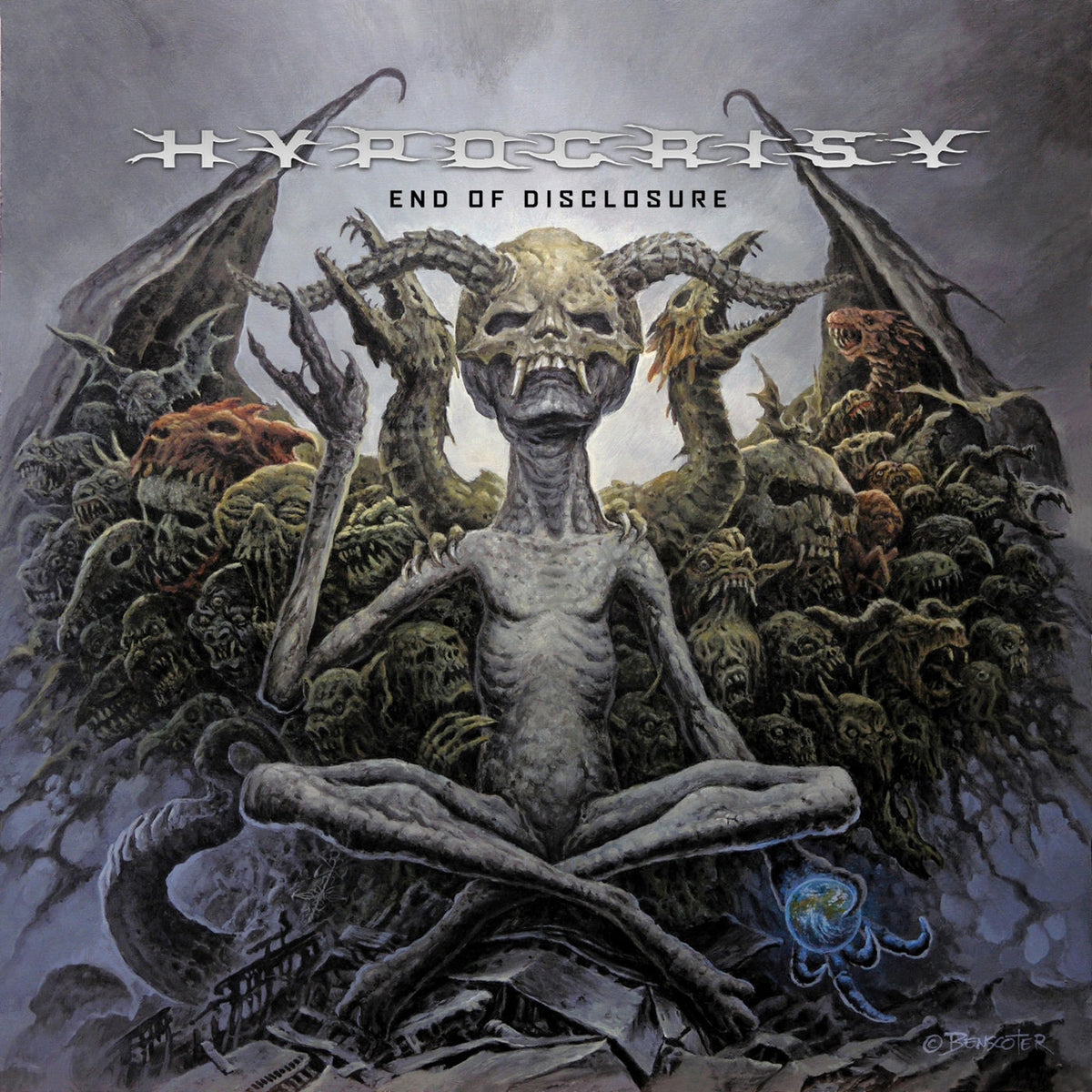 Hypocrisy – End of Disclosure vinyl record cover