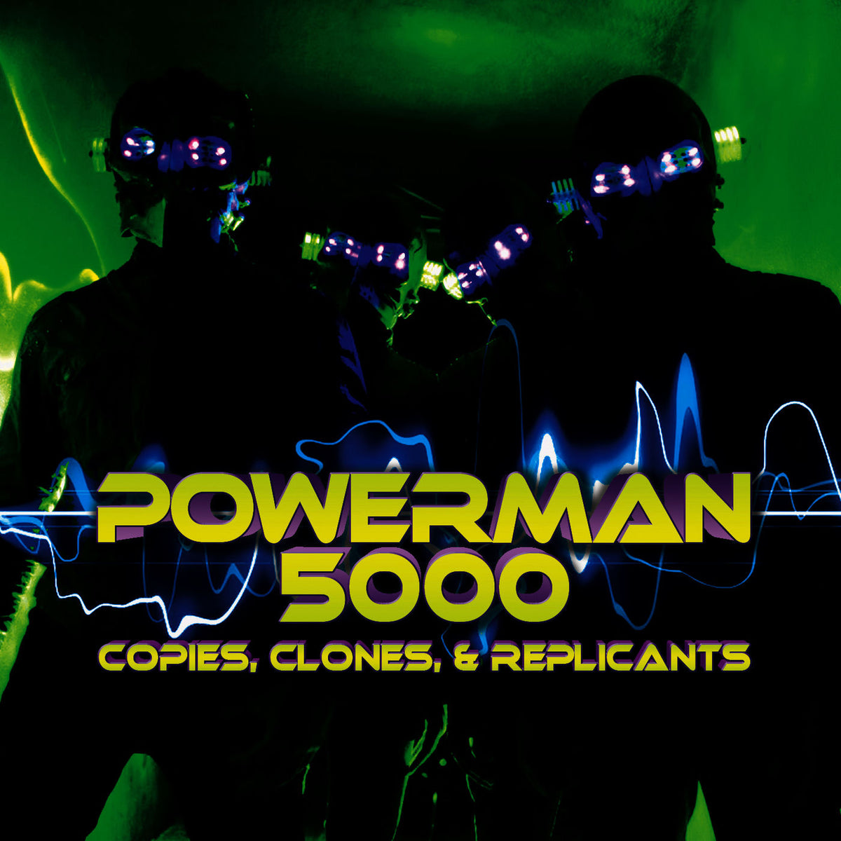 Powerman 5000 – Copies, Clones & Replicants vinyl record cover