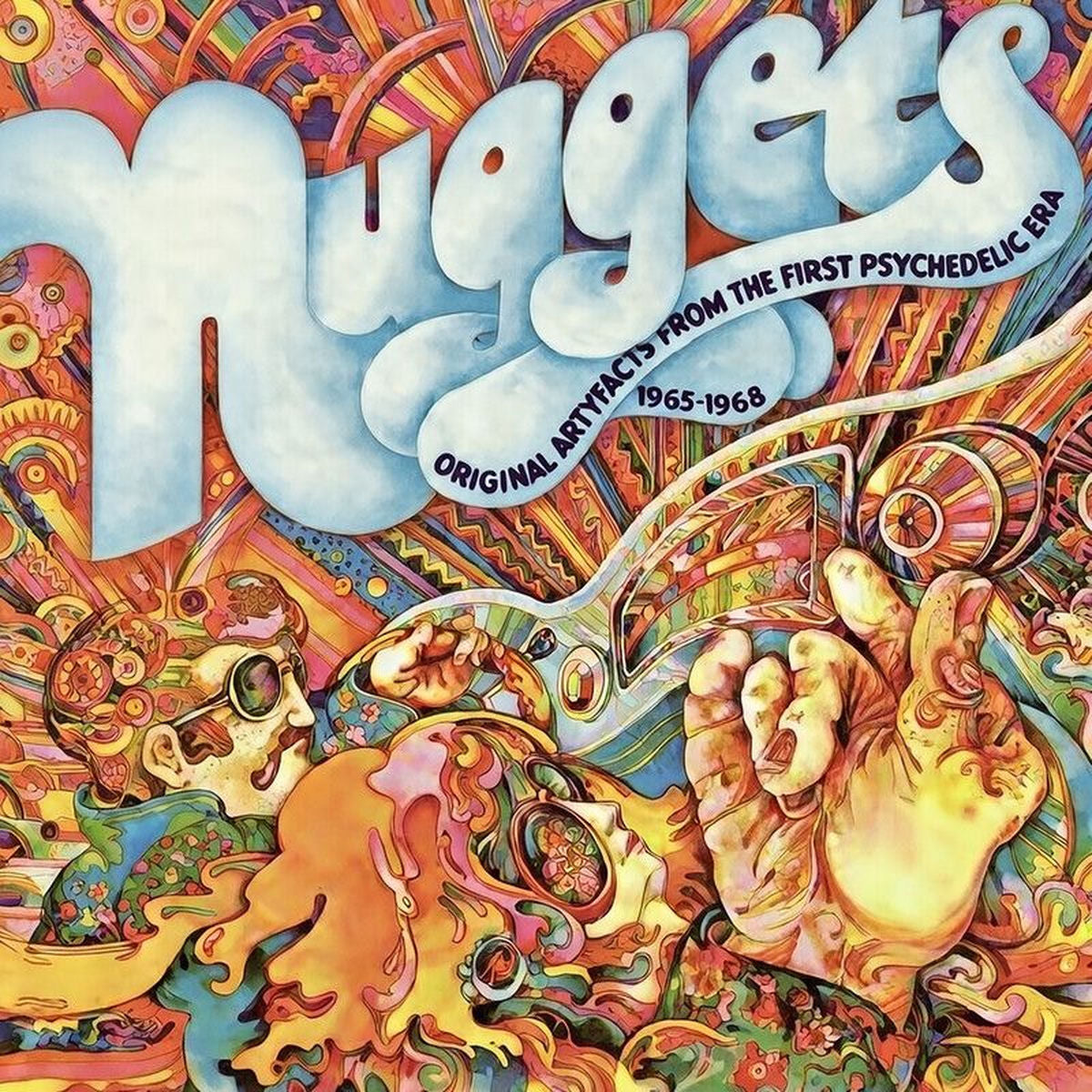 Various Artists – Nuggets: Original Artyfacts From The First Psychedelic Era (1965-1968) vinyl record cover