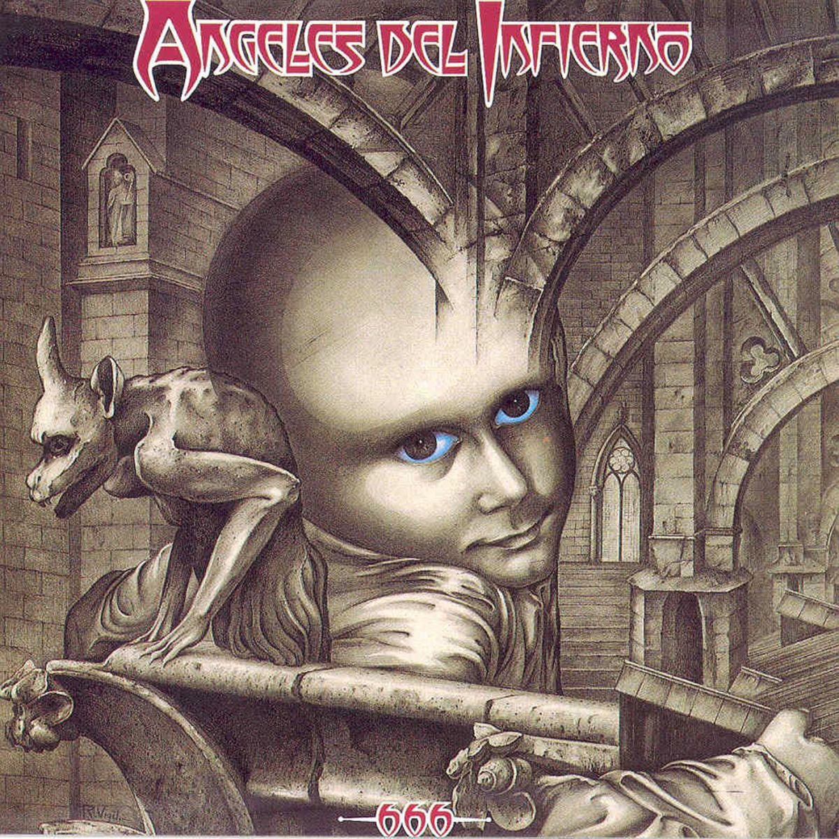 Angeles Del Infierno – 666 vinyl record cover