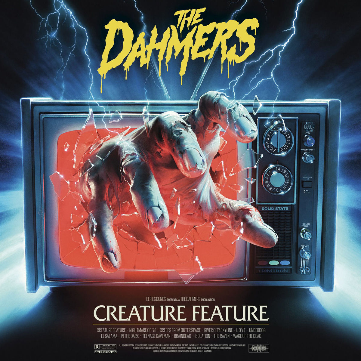 The Dahmers – Creature Feature vinyl record cover