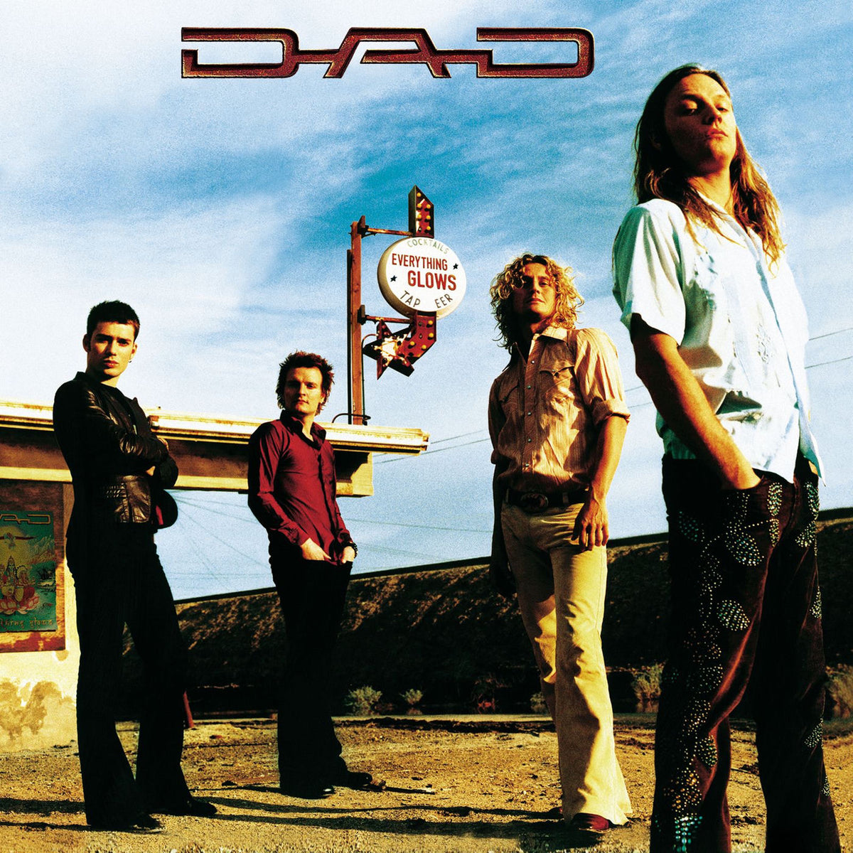 D-A-D – Everything Glows vinyl record cover