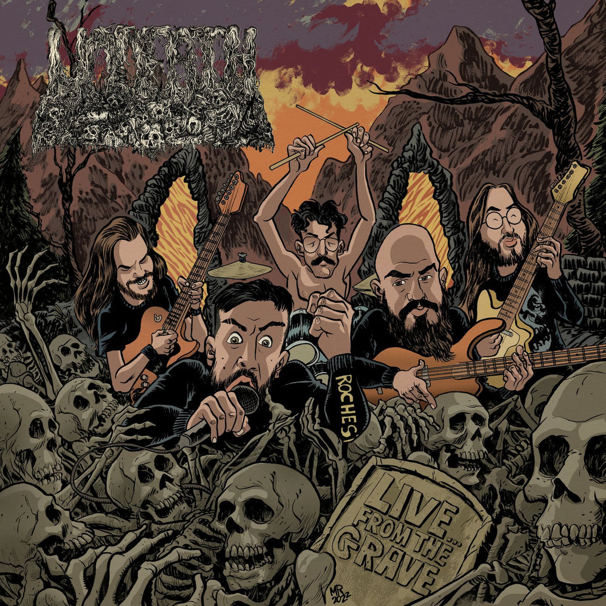Undeath – Live...From The Grave (RSD) vinyl record cover