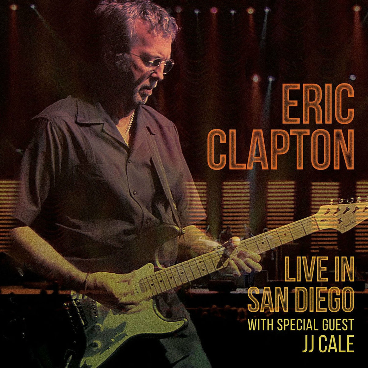 Eric Clapton – Live In San Diego (With Special Guest Jj Cale) vinyl record cover