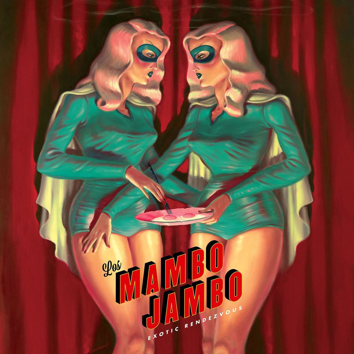 Los Mambo Jambo – Exotic Rendezvous vinyl record cover