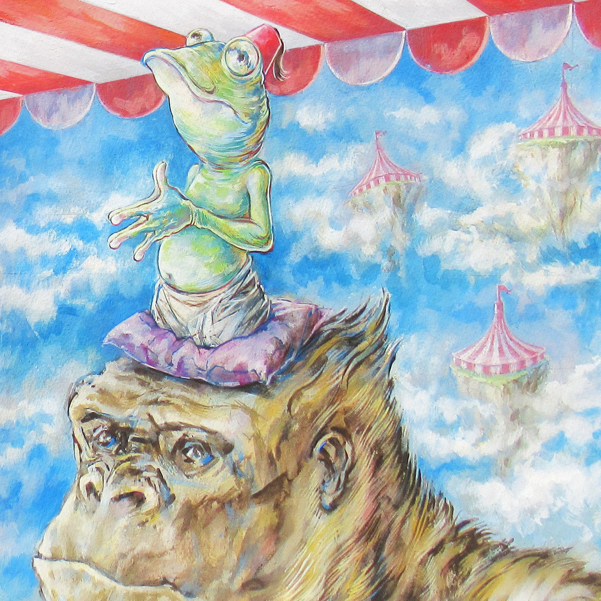 Gandalfs Fist –  (RE)MASTER & THE MONKEY vinyl record cover
