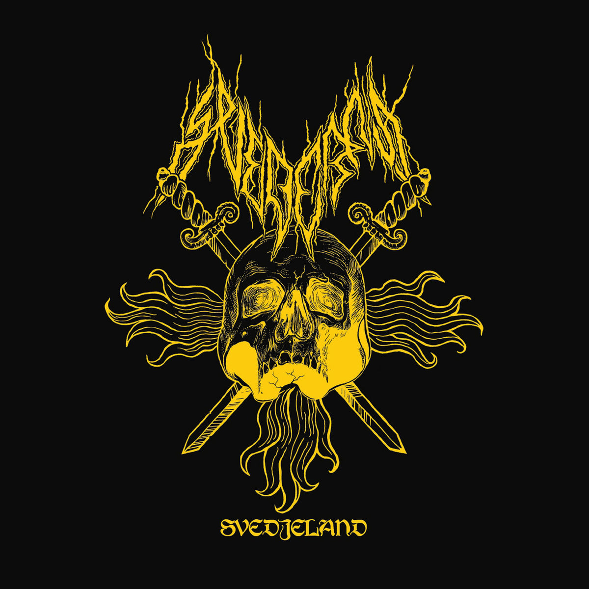 Svederna – Svedjeland vinyl record cover