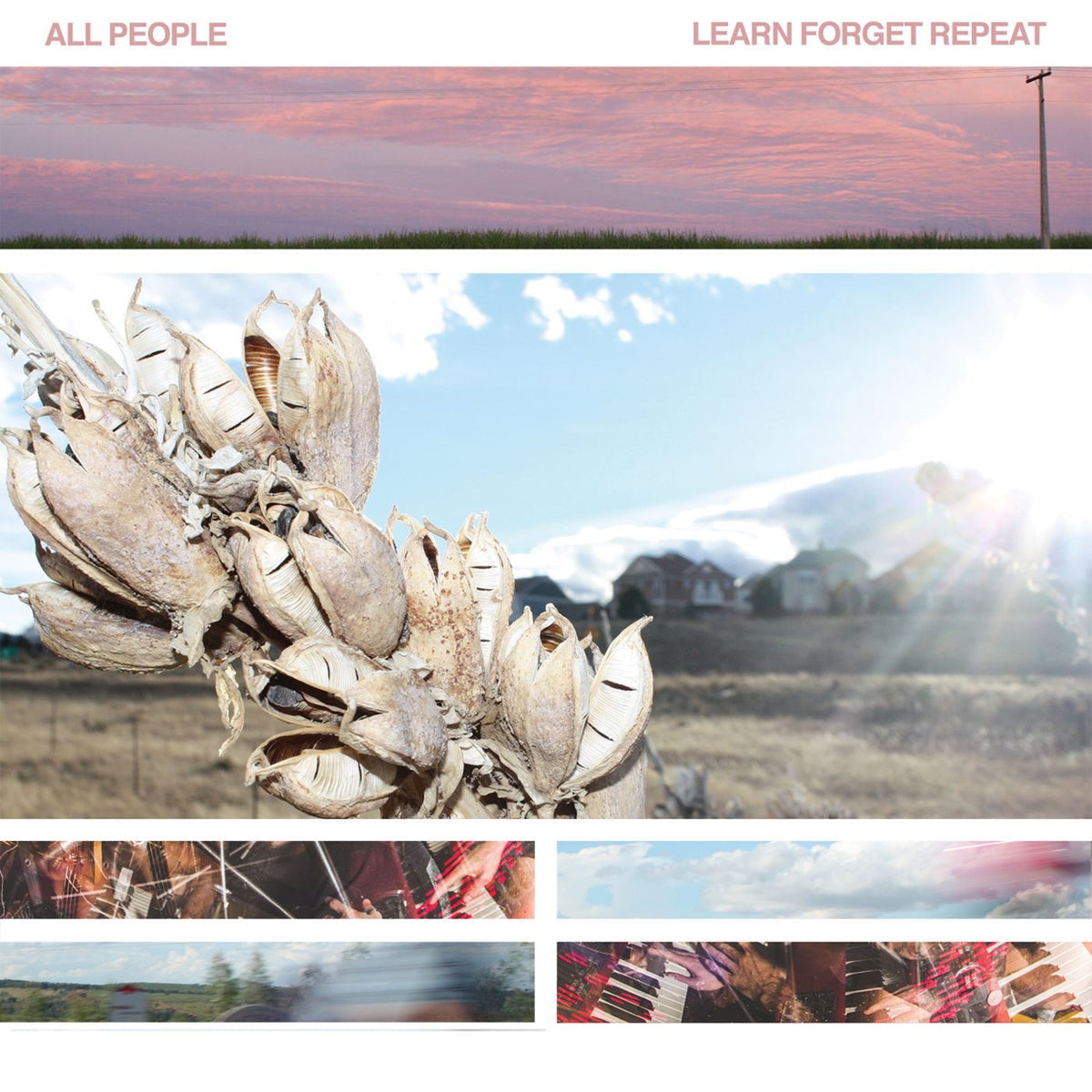 All People – Learn Forget Repeat vinyl record cover