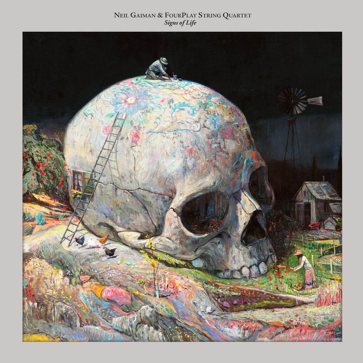 Neil Gaiman – Signs of Life vinyl cover