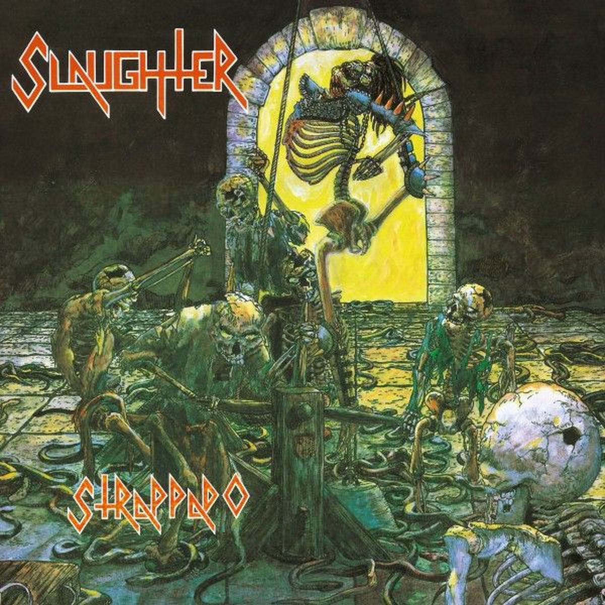 Slaughter – Strappado (Coloured Vinyl) vinyl record cover