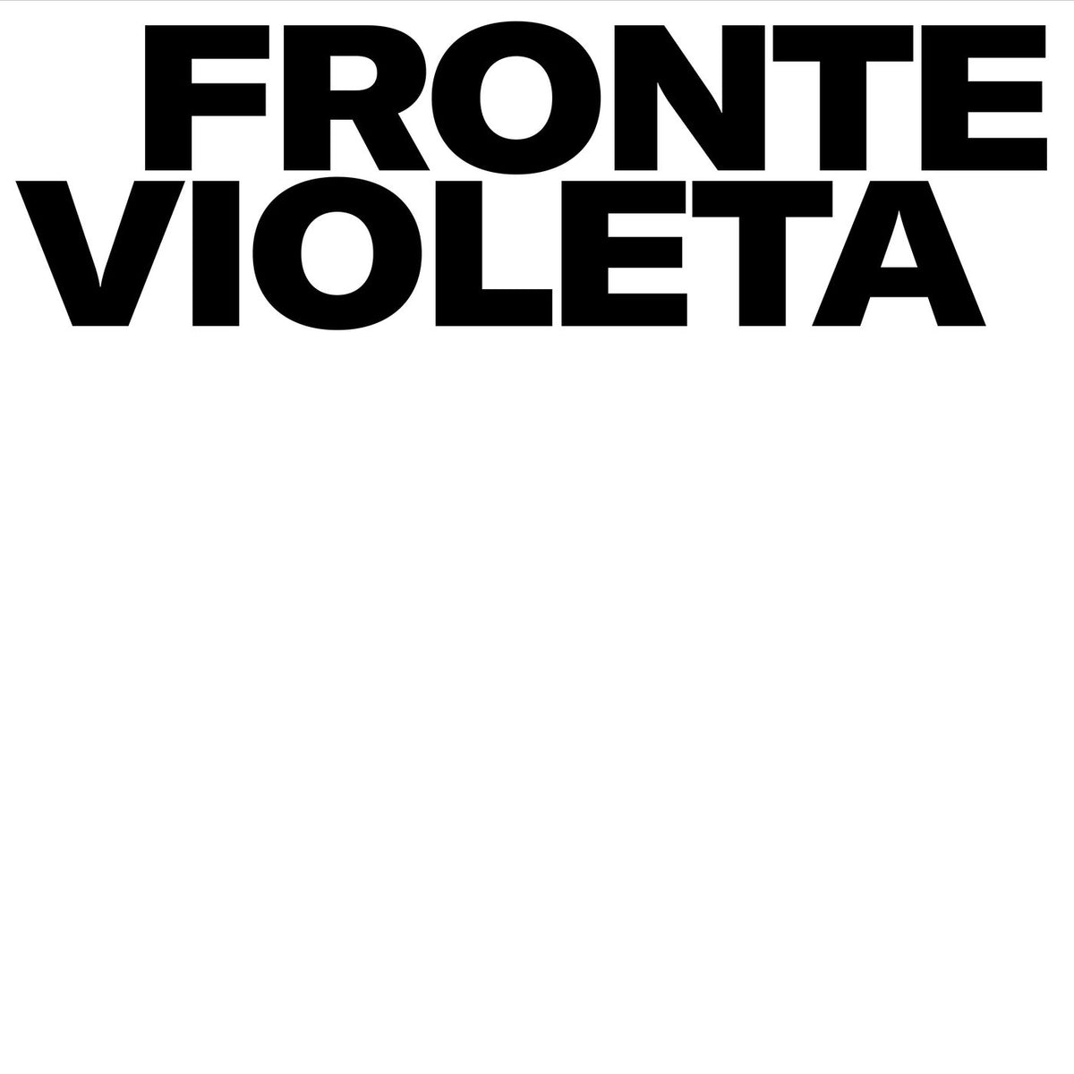 Carla Boregas – Fronte Violeta vinyl cover