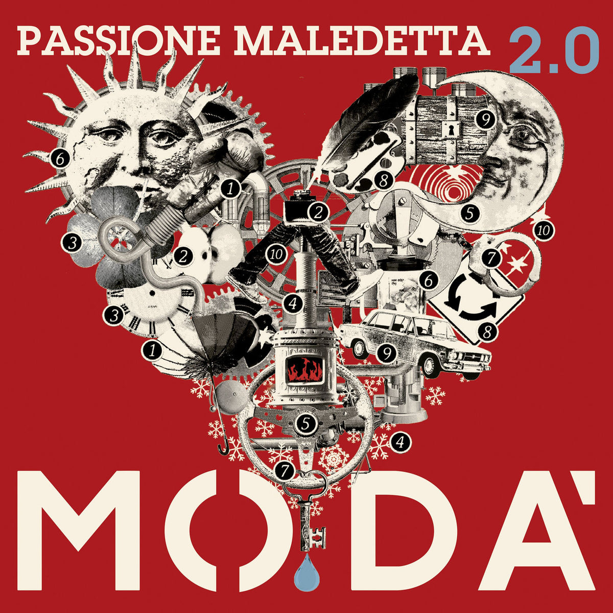 MODA – Passione Maledetta 2.0 vinyl record cover