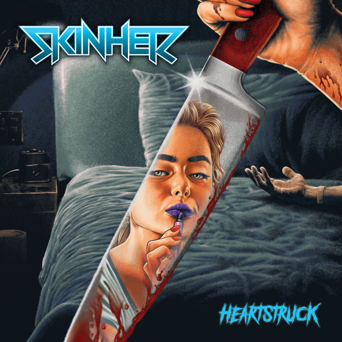 Skinher – Heartstruck vinyl record cover