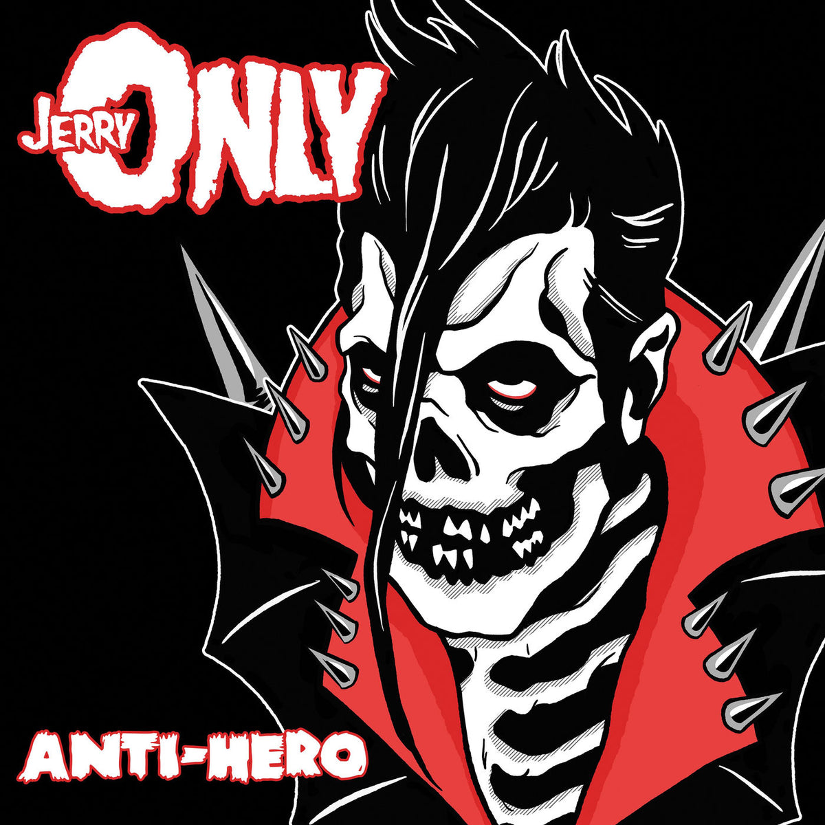 Jerry Only – Anti-hero vinyl record cover