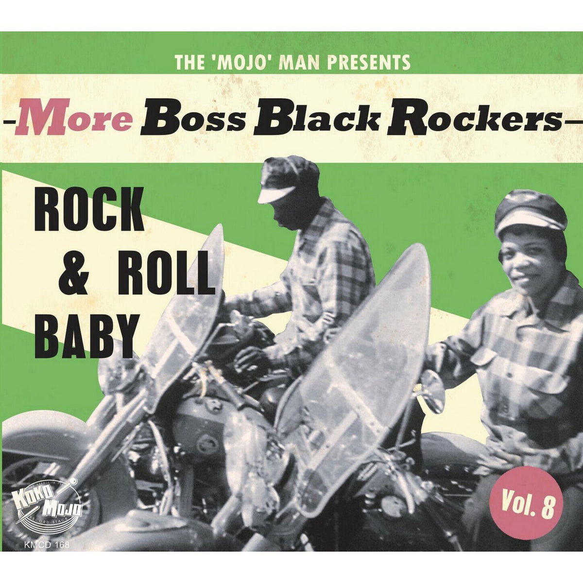 Various Artists – More Boss Black Rockers 8: Rock & Roll Baby vinyl record cover
