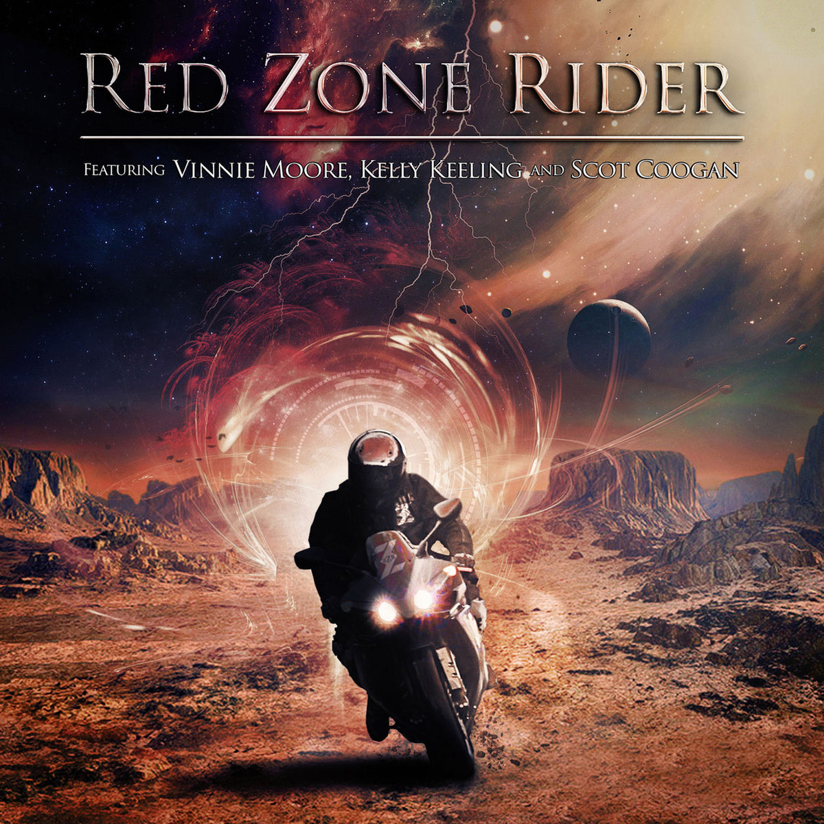 Red Zone Rider – Red Zone Rider vinyl record cover