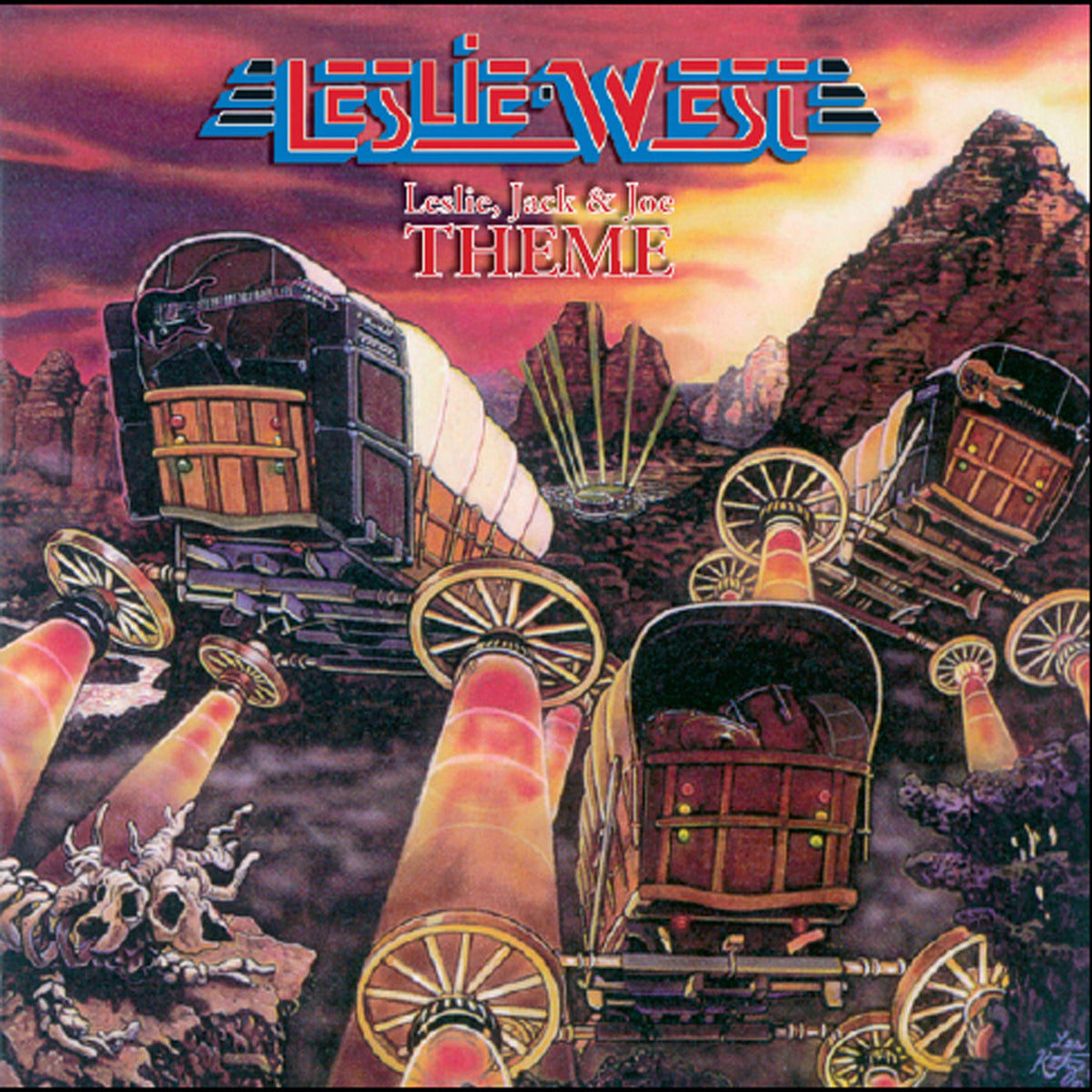 Leslie West – Theme vinyl record cover