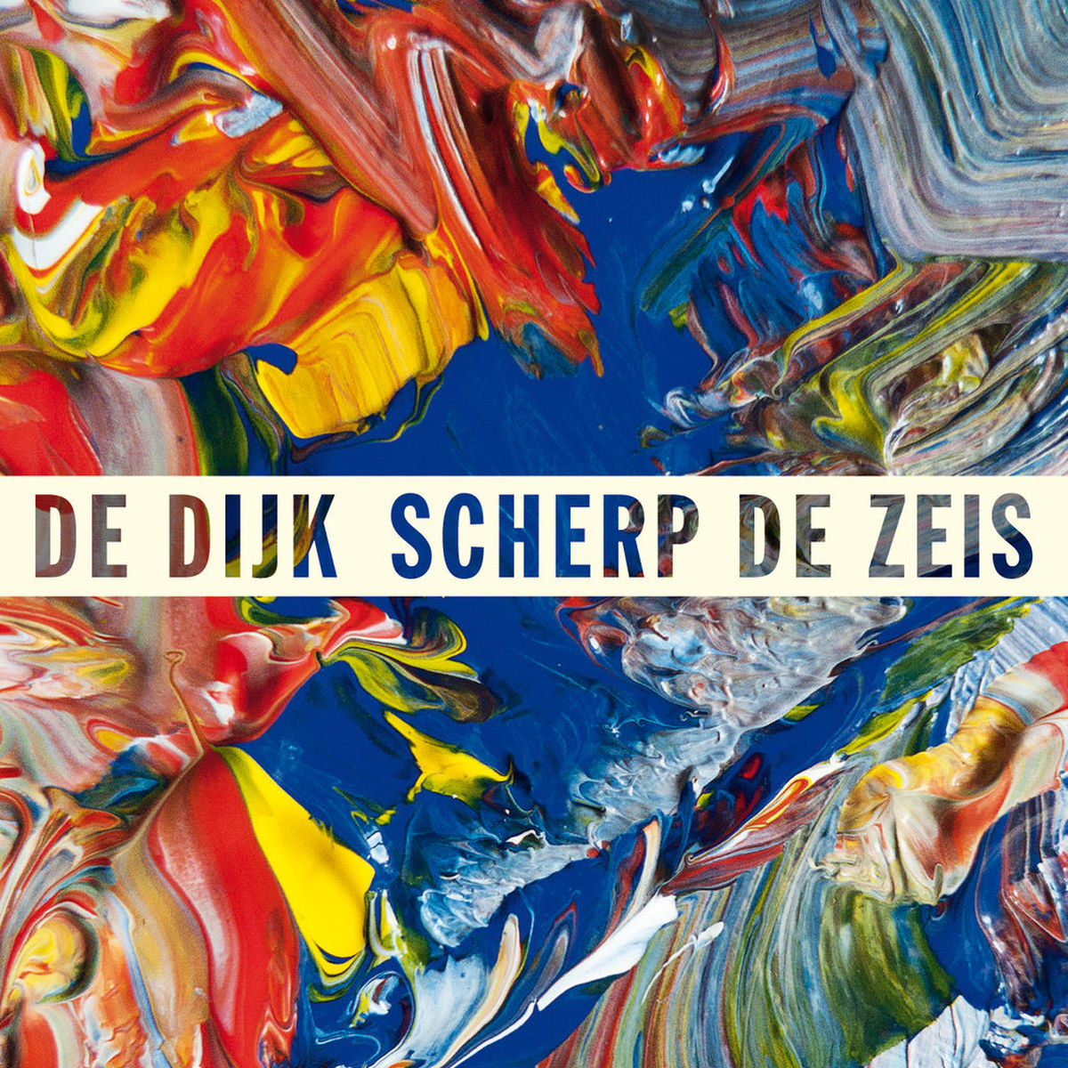 De Dijk – Scherp De Zeis vinyl record cover
