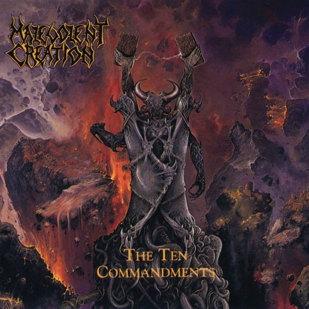 Malevolent Creation – Ten Commandments — album cover