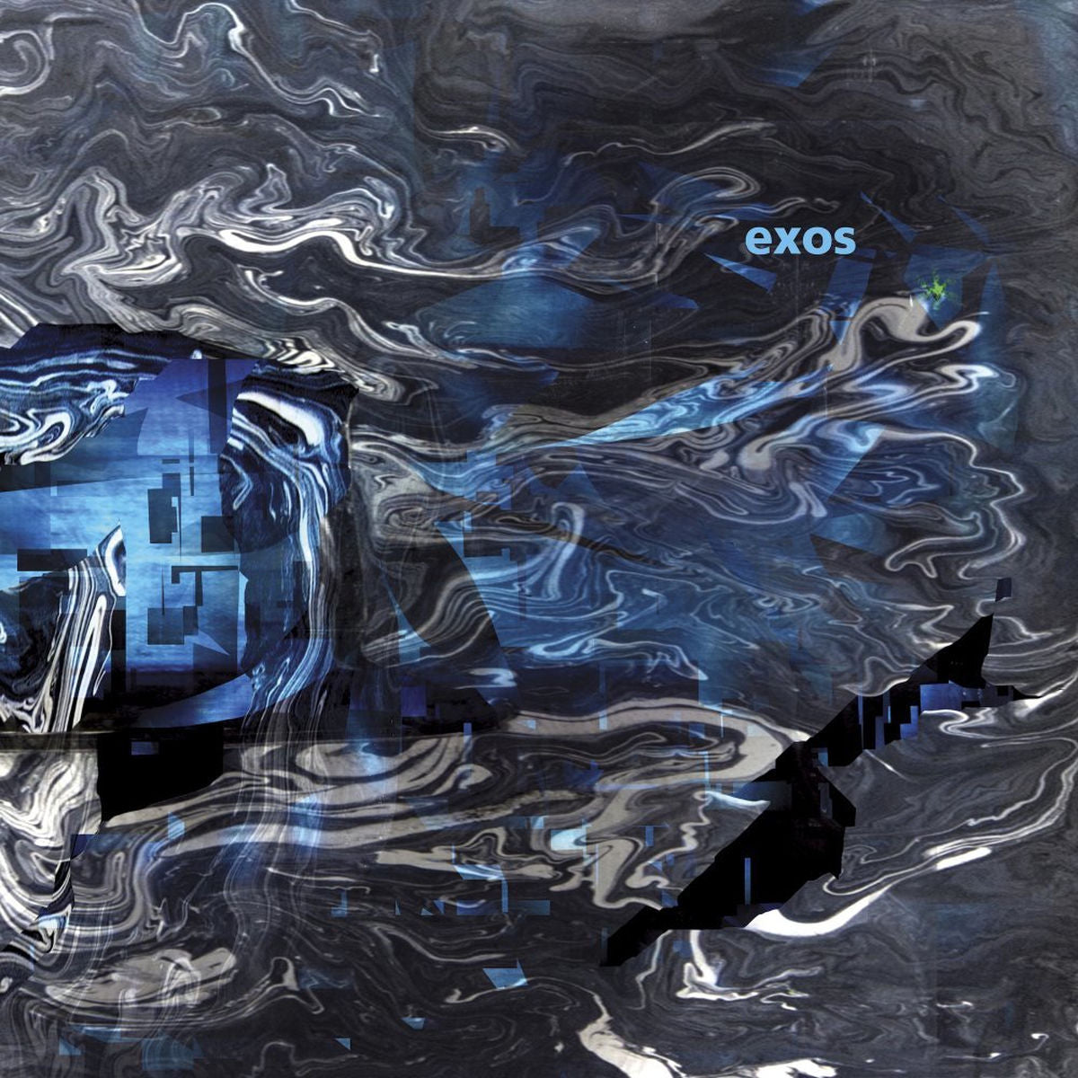 EXOS – Indigo vinyl record cover