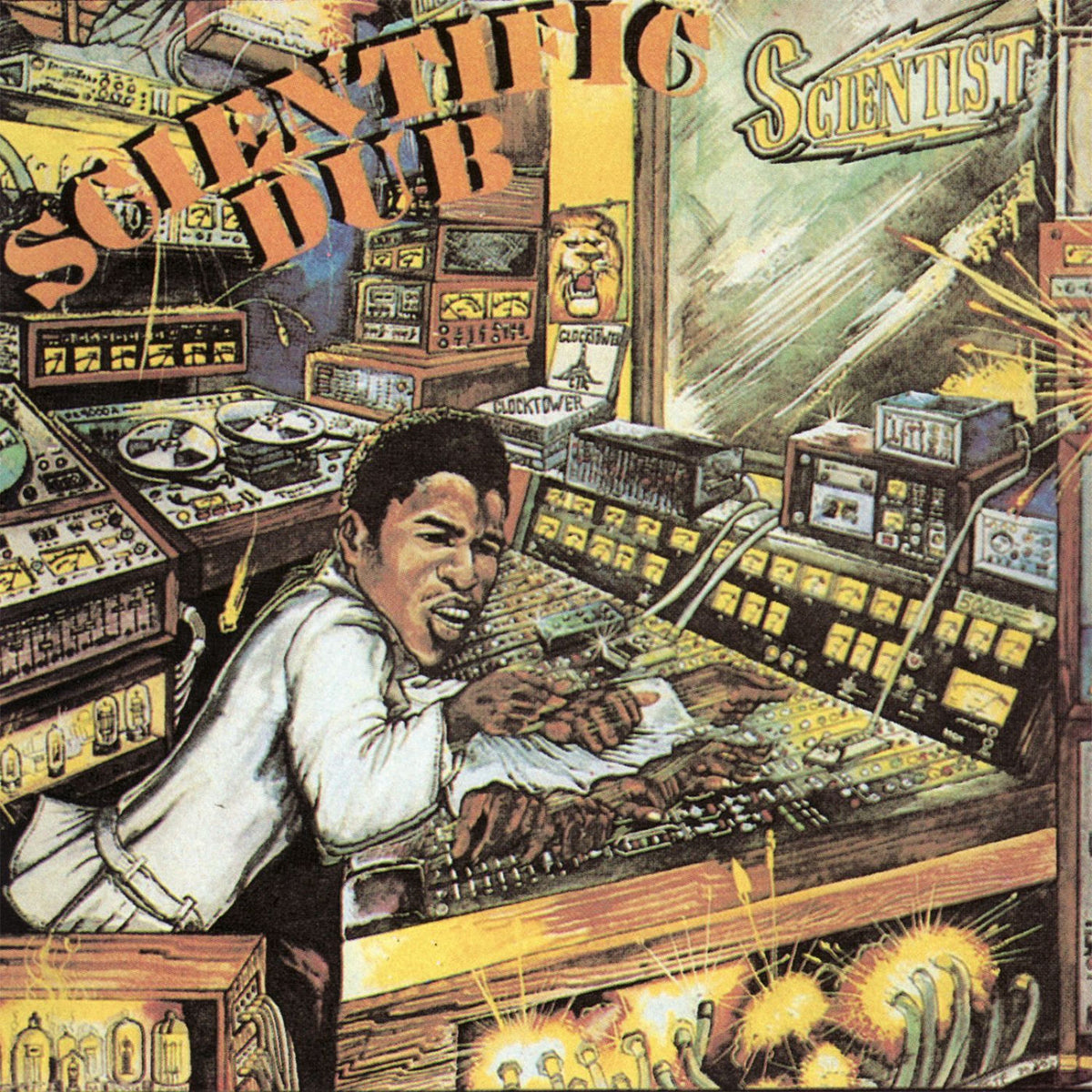 Scientist – Scientific Dub -10'--Ltd- vinyl record cover