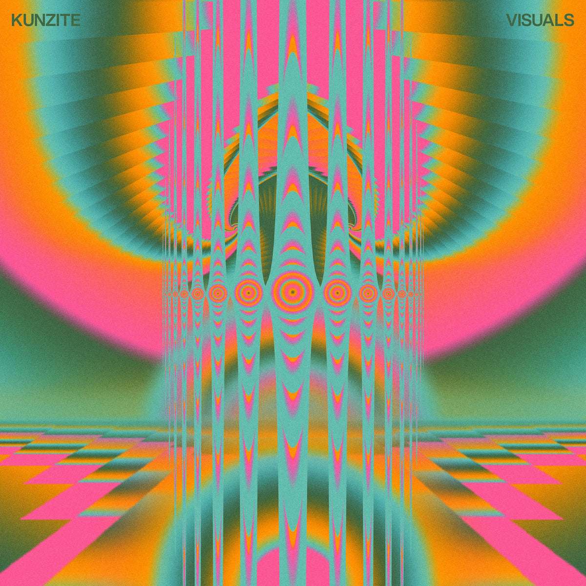 Kunzite – VISUALS (DELUXE) vinyl cover