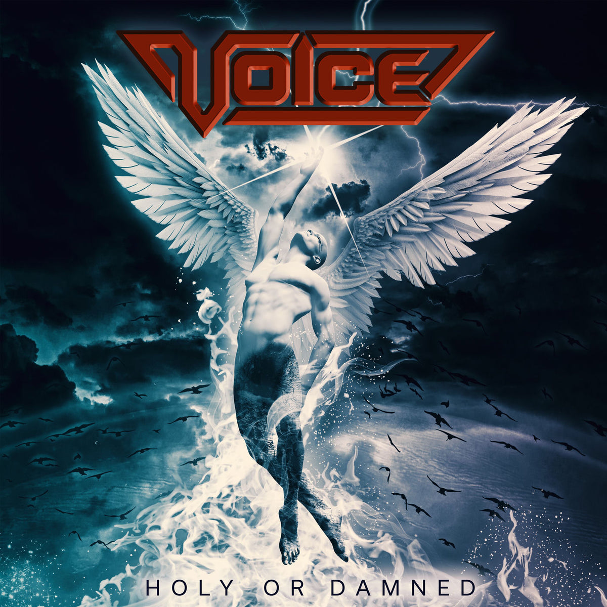 Voice – Holy Or Damned vinyl record cover
