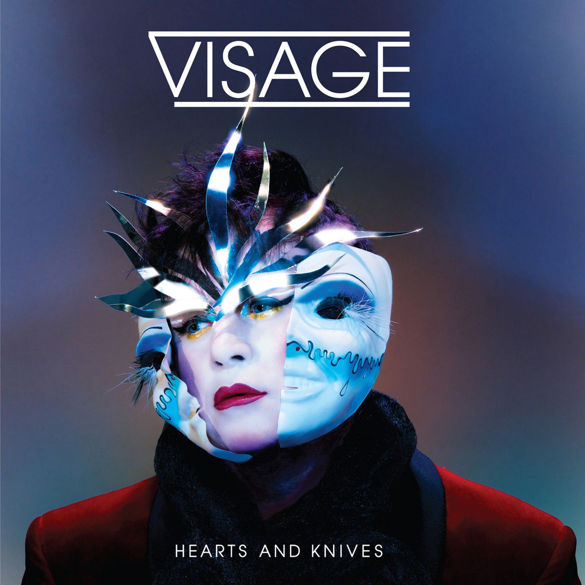 Visage – Hearts & Knives vinyl record cover