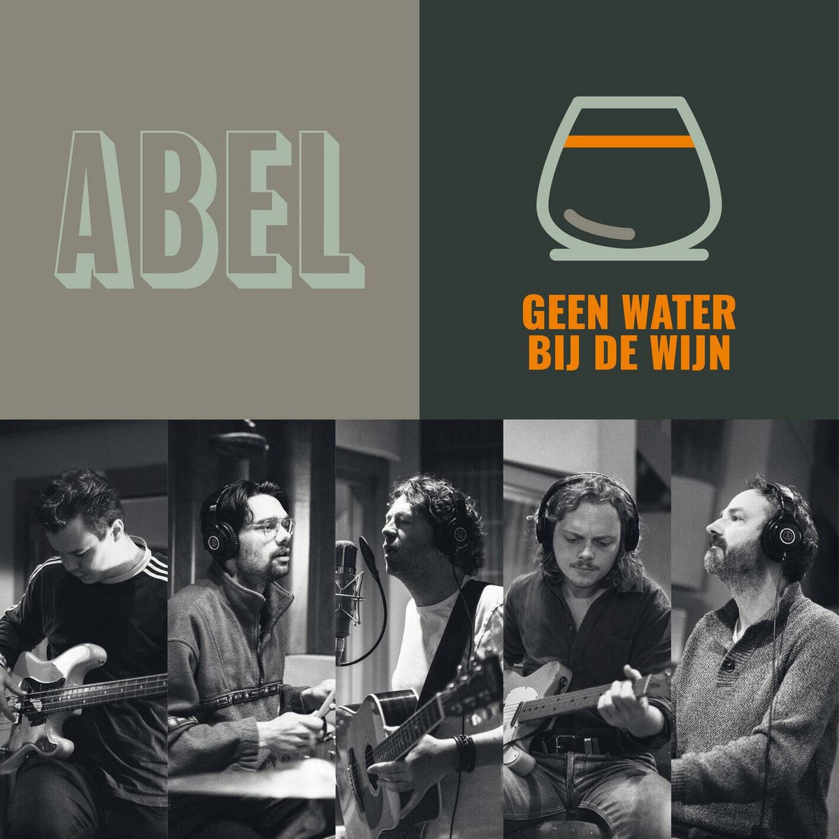 ABEL – Geen Water Bij De Wijn vinyl record cover
