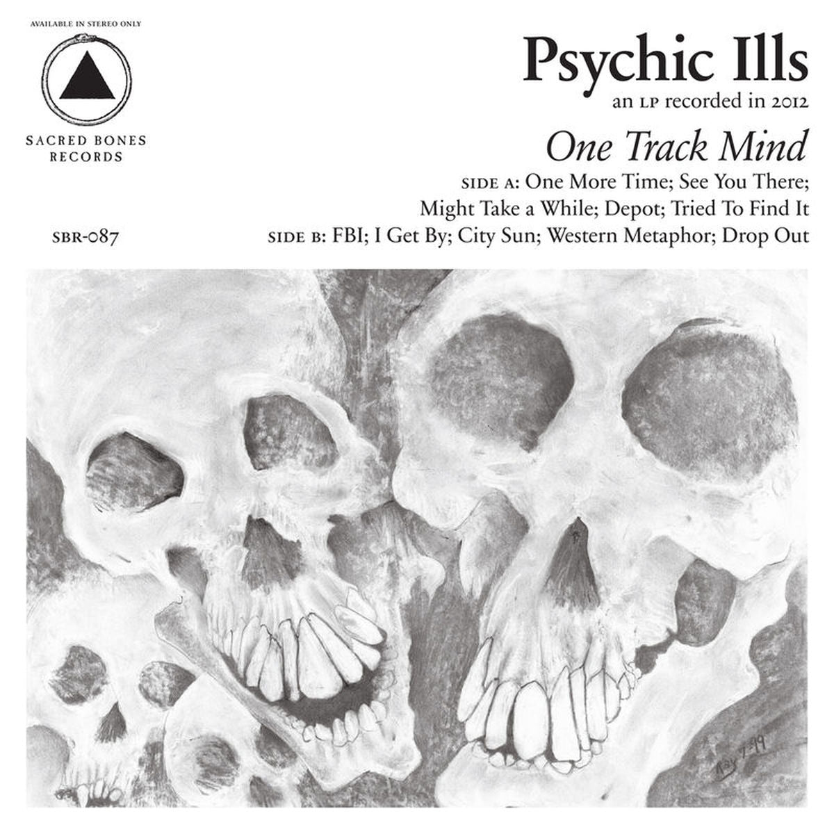Psychic Ills – One Trick Mind [LP] (WHITE COLORED VINYL) vinyl record cover