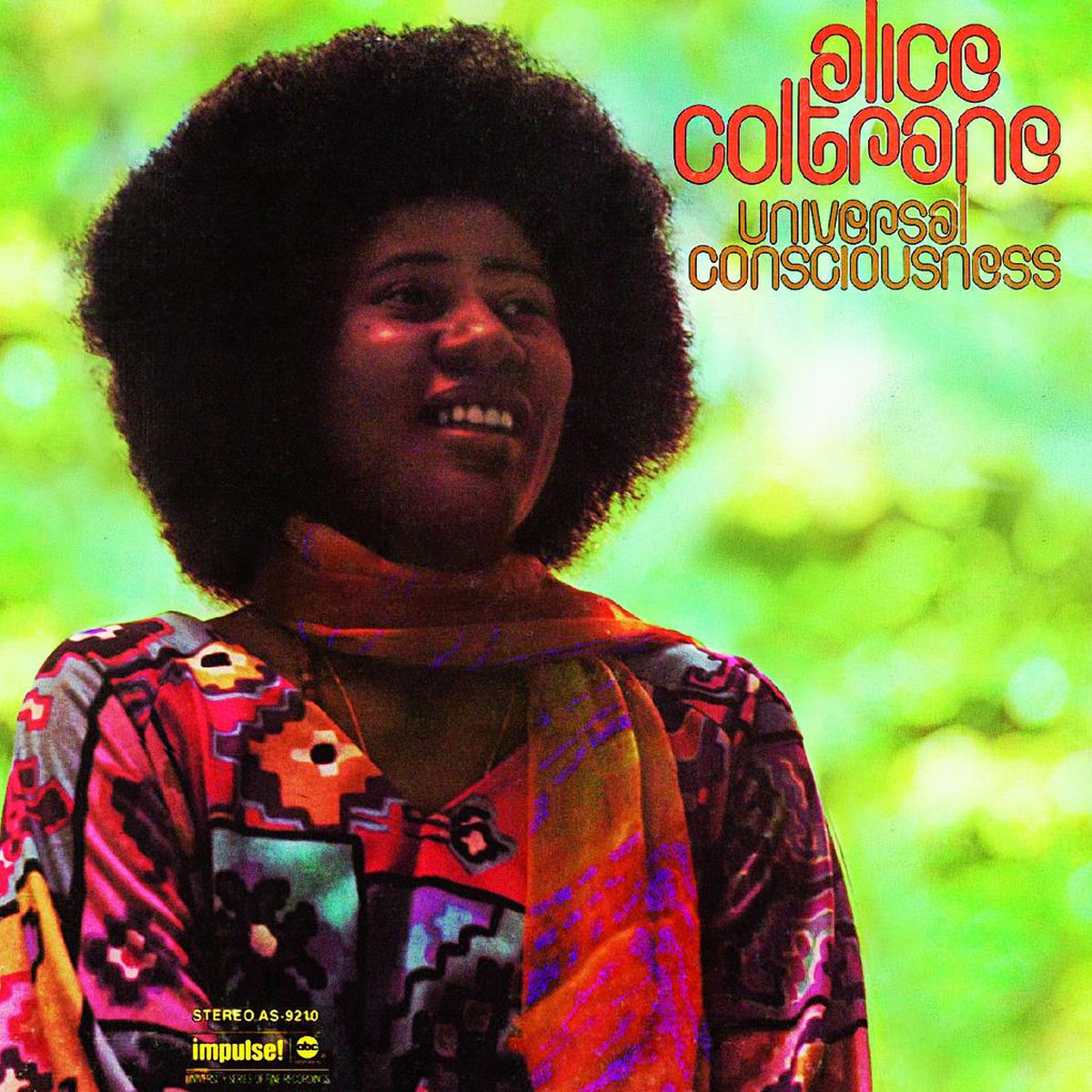 Alice Coltrane – Universal Consciousness vinyl cover