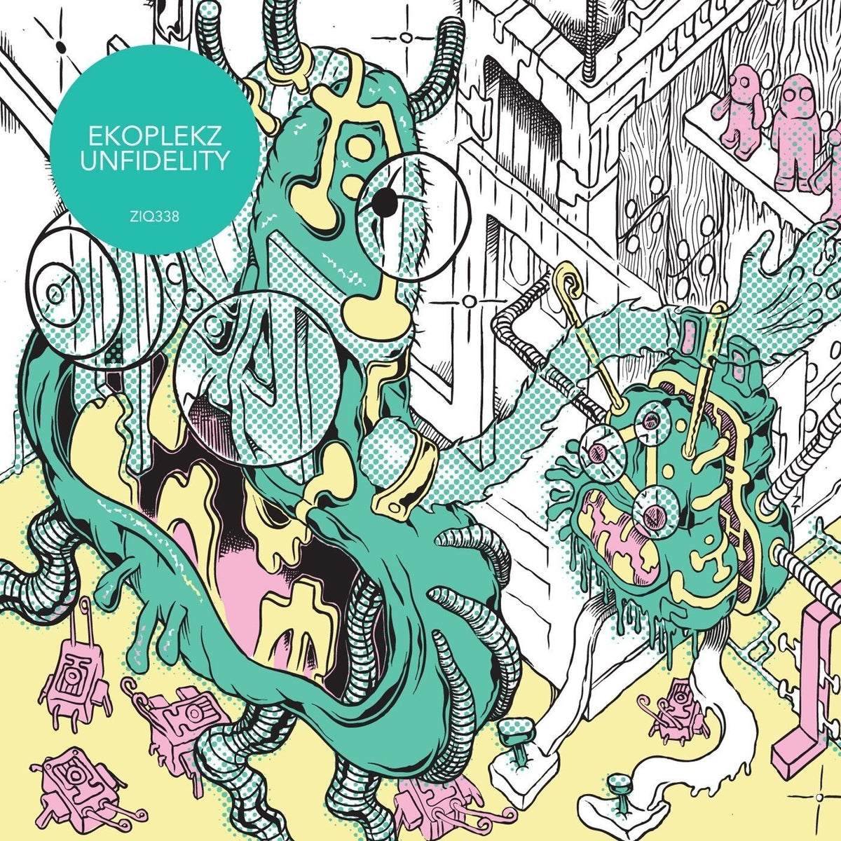 Ekoplekz – Unfidelity vinyl record cover